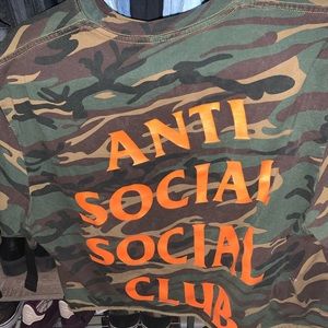 Cropped ASSC Camo top